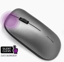 Photo de Souris sans fil Advance SlimFit (Gris)