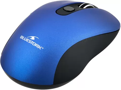 Photo de Souris sans fil Bluestork Office60 (Noir/Bleu)