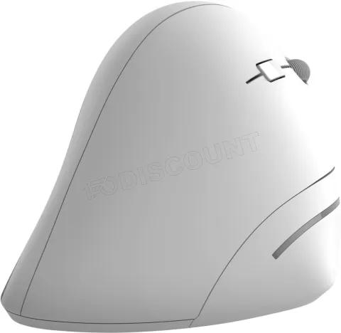 Photo de Souris sans fil Bluetooth ergonomique T'nB Ergo verticale pour droitier (Blanc)