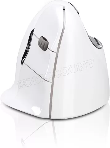 Photo de Souris sans fil Bluetooth Evoluent Vertical Mouse 4 pour droitier (Blanc)