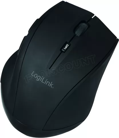 Photo de Souris sans fil Bluetooth LogiLink ID0032A Slim (Noir)