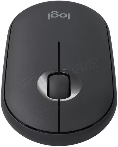 Photo de Souris sans fil Bluetooth Logitech Pebble M350 (Noir)