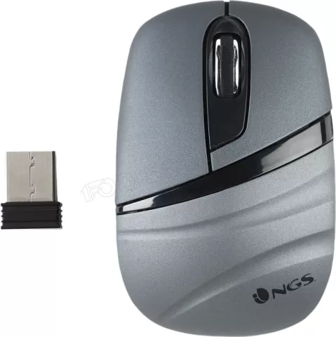 Photo de Souris sans fil Bluetooth NGS Ash Dual (Gris)