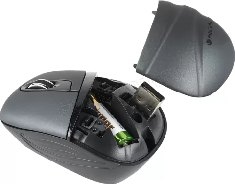 Photo de Souris sans fil Bluetooth NGS Ash Dual (Gris)