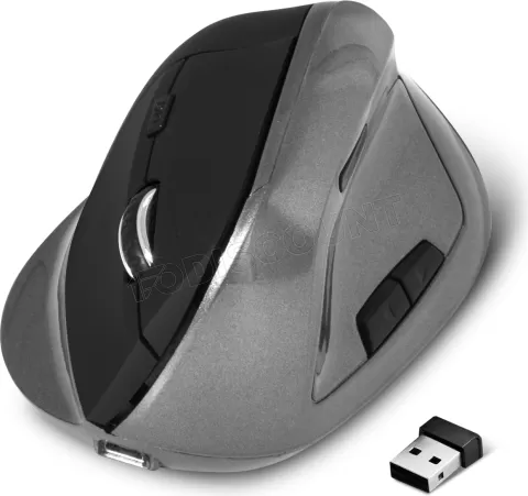 Photo de Souris sans fil ergonomique Advance Vertical Plus (Noir)