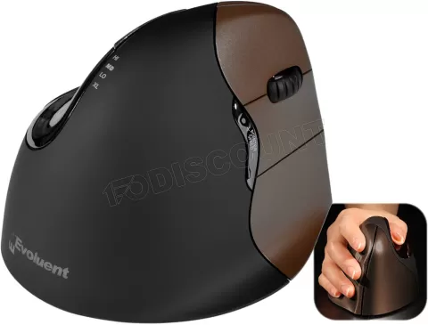 Photo de Souris sans fil ergonomique Evoluent VerticalMouse 4 Small pour droitier