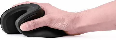 Photo de Souris sans fil ergonomique Gembird MUSW-ERGO-03 (Noir)