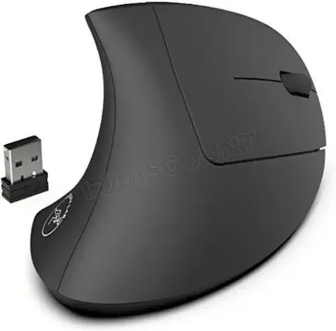 Photo de Souris sans fil ergonomique Mobility Lab (Noir)