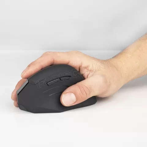 Photo de Souris sans fil ergonomique NGS Evo Zen (Gris)