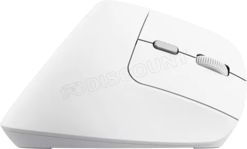 Photo de Souris sans fil ergonomique Trust Bayo II (Blanc)