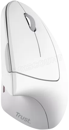 Photo de Souris sans fil ergonomique Trust Verto (Blanc)