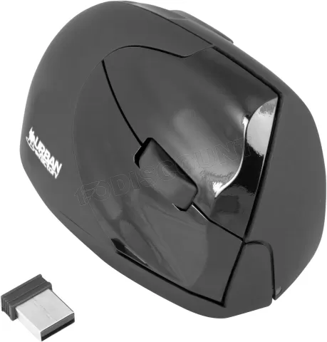 Photo de Souris sans fil ergonomique Urban Factory Ergo Next (Noir)