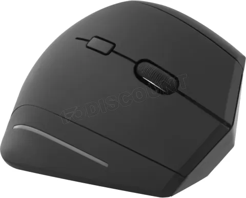 Photo de Souris sans fil ergonomique verticale T'nB Ergo (Noir)