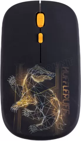 Photo de Souris sans fil Freaks and Geeks Harry Potter Poufsouffle (Noir)