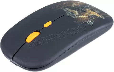 Photo de Souris sans fil Freaks and Geeks Harry Potter Poufsouffle (Noir)