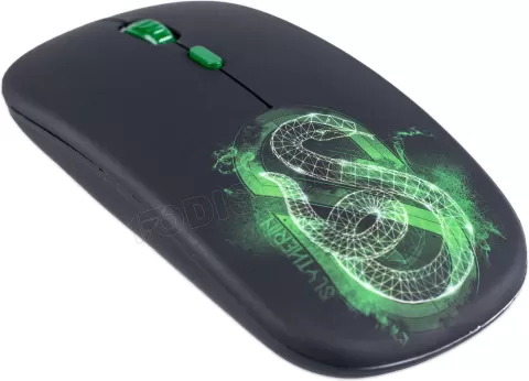 Photo de Souris sans fil Freaks and Geeks Harry Potter Serpentard (Noir)