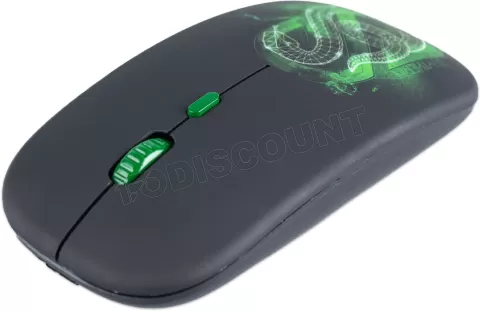 Photo de Souris sans fil Freaks and Geeks Harry Potter Serpentard (Noir)