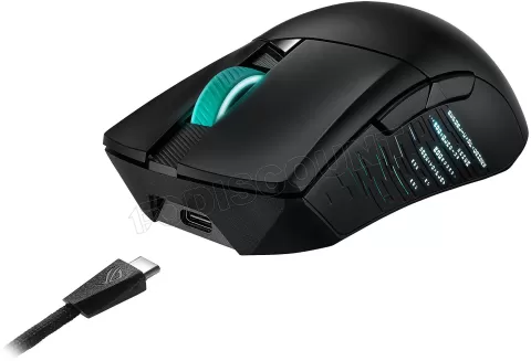 Photo de Souris sans fil Gamer Asus Rog Gladius III Wireless (Noir)