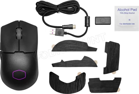 Photo de Souris sans fil Gamer Cooler Master MM712 (Noir)