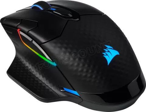 Photo de Souris sans fil Gamer Corsair Dark Core Pro RGB (Noir)