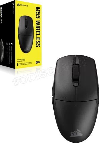 Photo de Souris sans fil Gamer Corsair M55 (Noir)