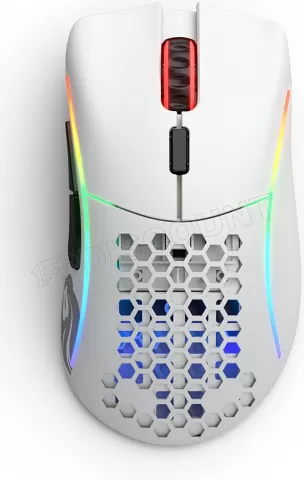 Photo de Souris sans fil Gamer Glorious Model D Minus (D-) RGB (Blanc Mat)