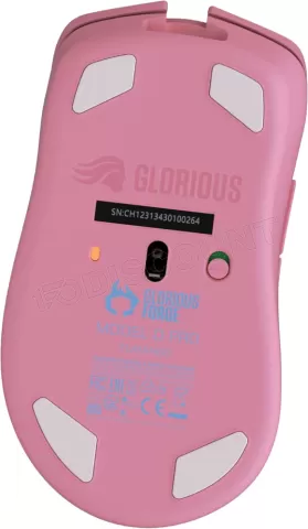 Photo de Souris sans fil Gamer Glorious Model D Pro (Rose/Bleu)