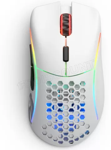 Photo de Souris sans fil Gamer Glorious Model D RGB (Blanc)