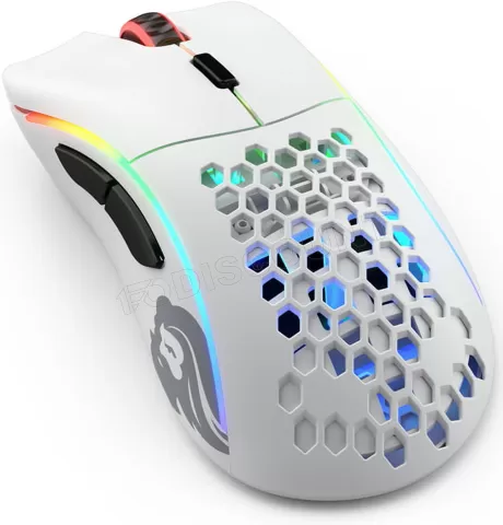 Photo de Souris sans fil Gamer Glorious Model D RGB (Blanc)