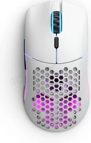 Photo de Souris sans fil Gamer Glorious Model O Minus (O-) RGB (Blanc Mat)