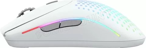 Photo de Souris sans fil Gamer Glorious Model O2 RGB (Blanc)