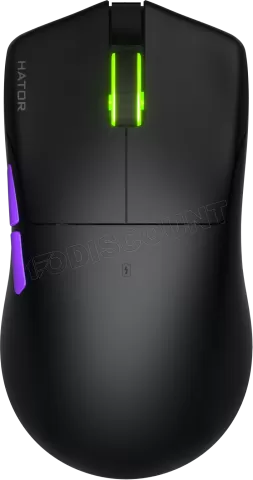 Photo de Souris sans fil Gamer Hator Pulsar 3 Ultra RGB (Noir)