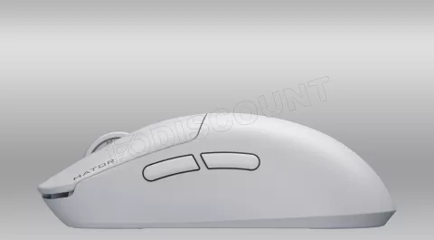 Photo de Souris sans fil Gamer Hator Quasar 3S Ultima 8K (Blanc)