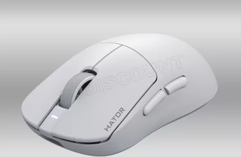 Photo de Souris sans fil Gamer Hator Quasar 3S Ultima 8K (Blanc)