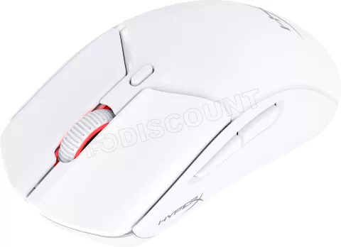 Photo de Souris sans fil Gamer HyperX Pulsefire Haste 2 RGB (Blanc)