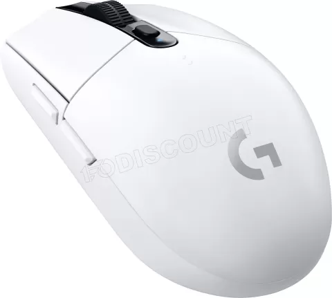 Photo de Souris sans fil Gamer Logitech G305 LightSpeed (Blanc)