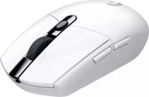 Photo de Souris sans fil Gamer Logitech G305 LightSpeed (Blanc)