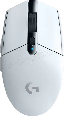 Photo de Souris sans fil Gamer Logitech G305 LightSpeed (Blanc)