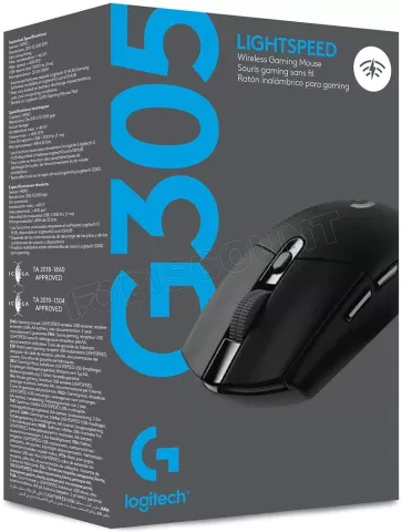 Photo de Souris sans fil Gamer Logitech G305 LightSpeed (Noir)