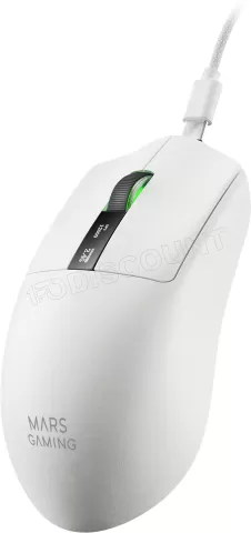 Photo de Souris sans fil Gamer Mars Gaming MMW-Elite (Blanc)