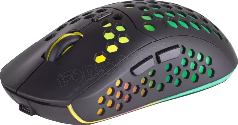 Photo de Souris sans fil Gamer Mars Gaming MMW3 RGB (Noir)