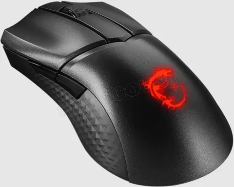 Photo de Souris sans fil Gamer MSI Clutch GM31 Lightweight RGB (Noir)