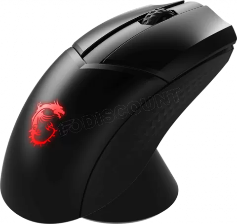 Photo de Souris sans fil Gamer MSI Clutch GM41 Lightweight RGB (Noir)