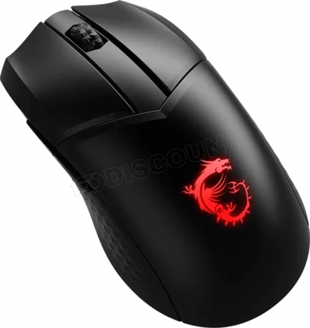 Photo de Souris sans fil Gamer MSI Clutch GM41 Lightweight RGB (Noir)