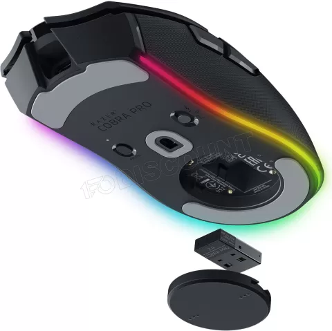 Photo de Souris sans fil Gamer Razer Cobra Pro RGB (Noir)