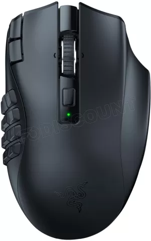 Photo de Souris sans fil Gamer Razer Naga V2 HyperSpeed (Noir)