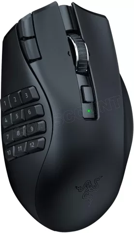 Photo de Souris sans fil Gamer Razer Naga V2 HyperSpeed (Noir)