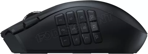 Photo de Souris sans fil Gamer Razer Naga V2 HyperSpeed (Noir)