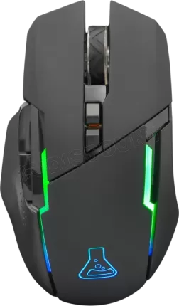 Photo de Souris sans fil Gamer The G-Lab RGB Kult Caesium (Noir)