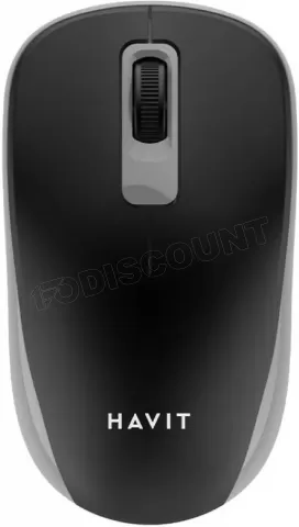 Photo de Souris sans fil Havit MS626GT (Noir/Gris)
